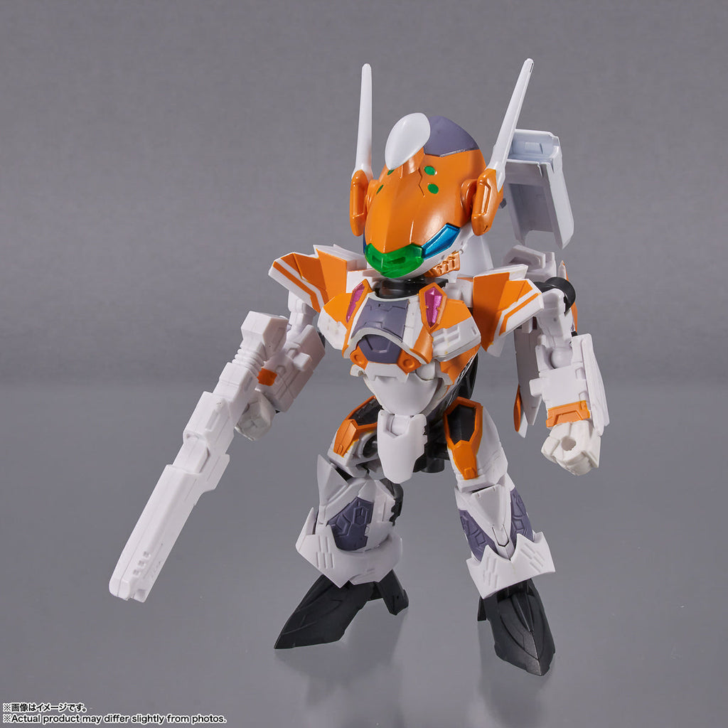 Figura VF-31E Siegfriend Chuck Mustang Use With Reina Prowler - Macross F. - Tiny Session - Bandai