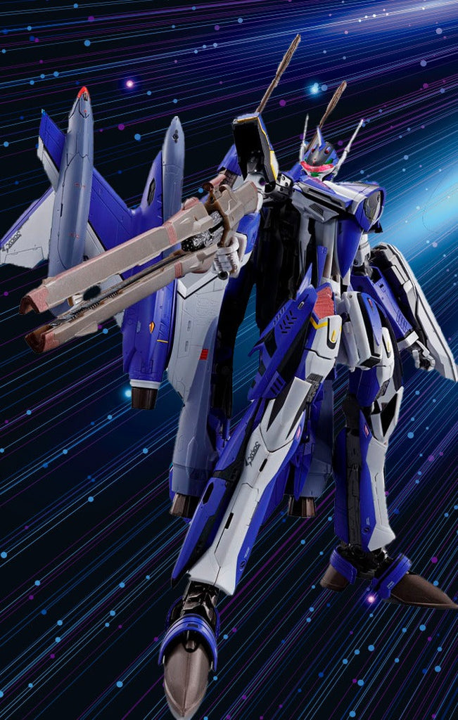 Figura YF-29 Durandal Valkirie Maximilian Jenius Use Full Set Pack - Macross Dx Chogokin - Bandai