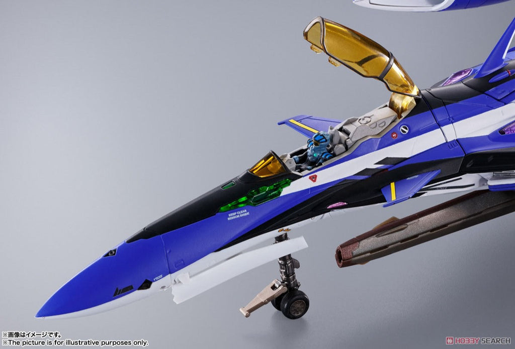 Figura YF-29 Durandal Valkirie Maximilian Jenius Use Full Set Pack - Macross Dx Chogokin - Bandai