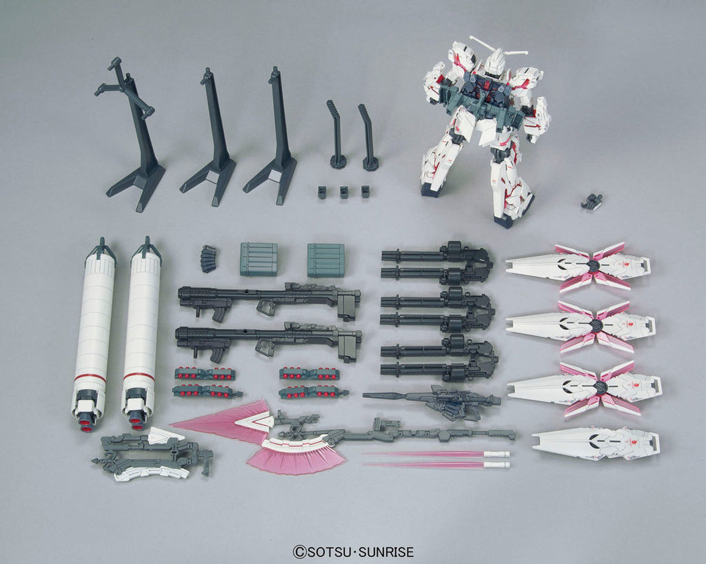 RX-0 Full Armor Unicorn Gundam Destroy Mode - Gundam - HGUC 1/144 - Bandai