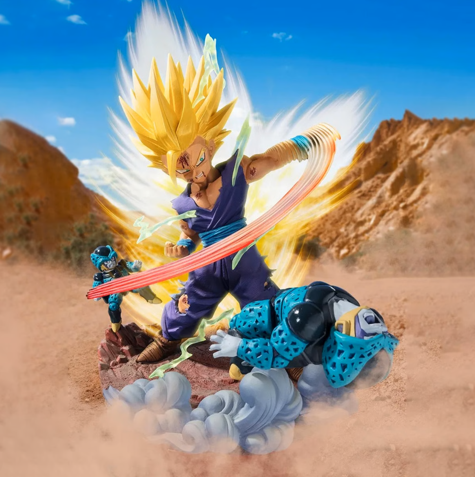Estátua Super Saiyan 2 Son Gohan - Anger Exploding into Power Estátua Super Saiyan 2 Son Gohan - Anger Exploding into Power