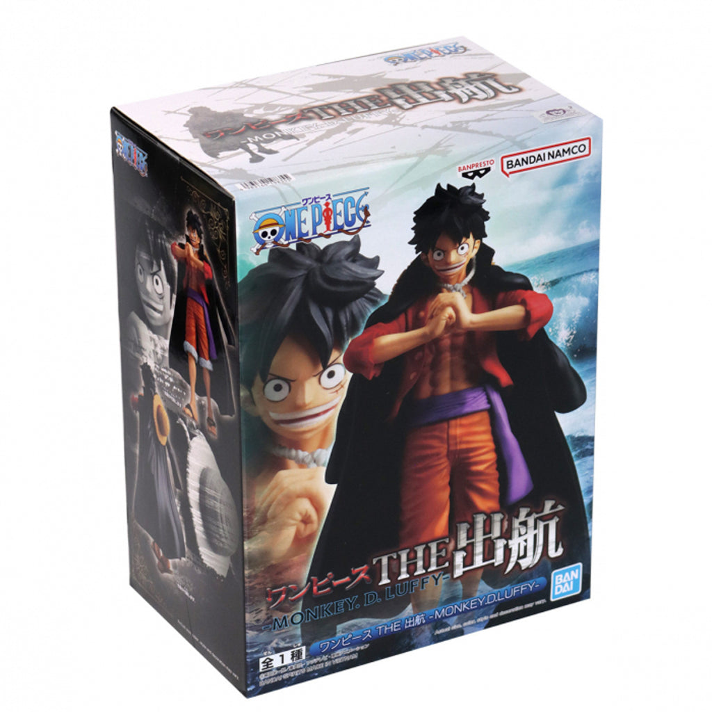 Estátua Monkey D. Luffy - One Piece - The Shukko - BANPRESTO - BANDAI