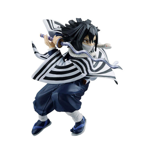 Estátua Obanai Iguro - Demon Slayer - Vibration Stars - Banpresto - Bandai