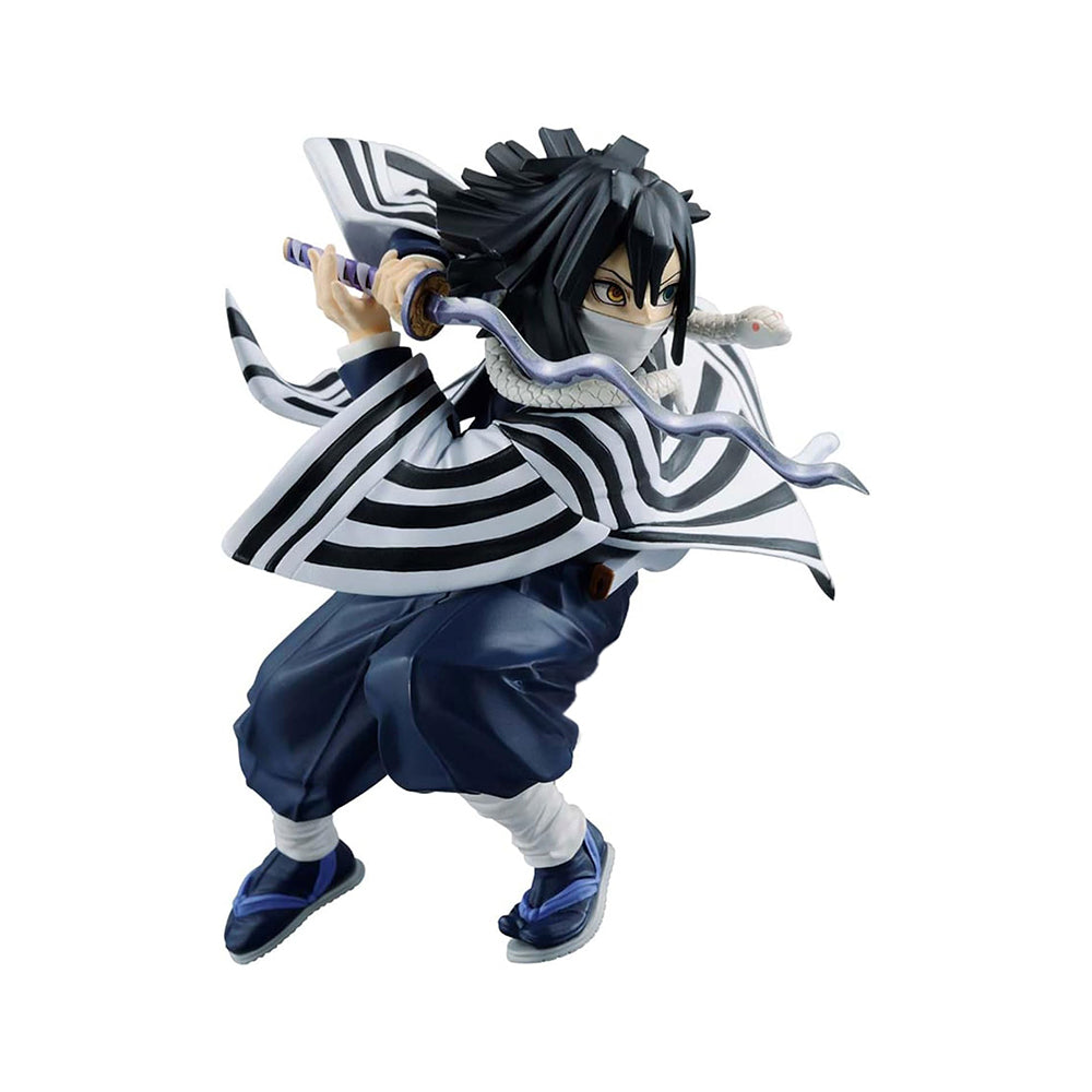Estátua Obanai Iguro - Demon Slayer - Vibration Stars - Banpresto - Bandai