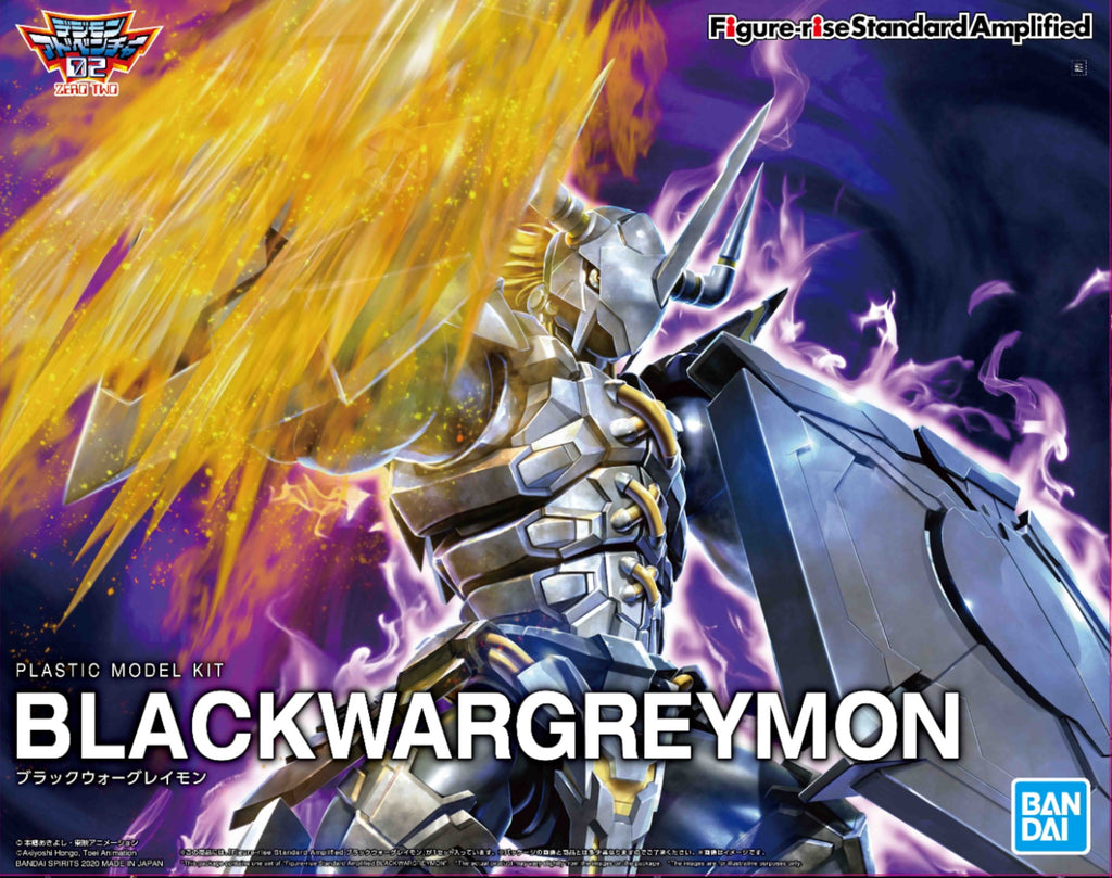 Figura Model Kit BlackWarGreymon – Digimon Adventure 02 – Figure-rise Standard Amplified – Bandai