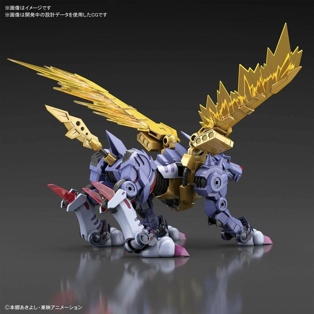 Figura Model Kit Metal Garurumon - Rise Standard Amplified - Digimon - Bandai