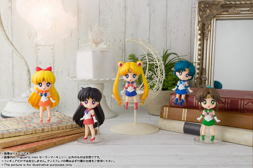 Figura Sailor Mercury - Sailor Moon - Figuarts Mini - Bandai