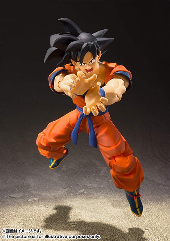 Figura Son Goku Rised on Earth - Dragon Ball Z - S.H.Figuarts - Bandai