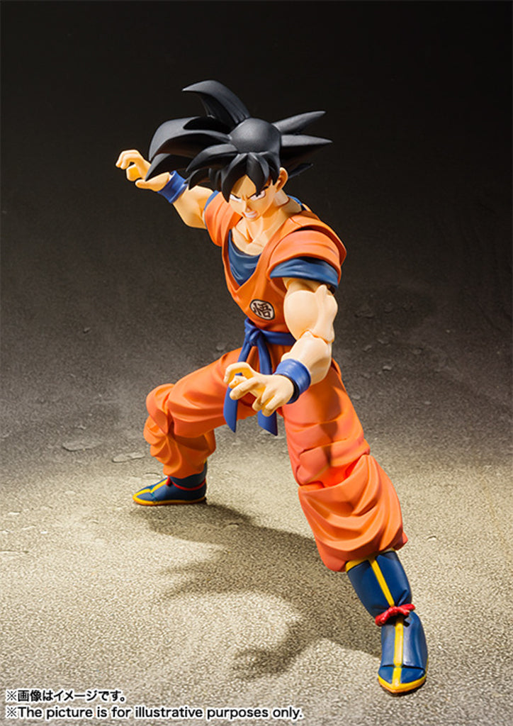 Figura Son Goku Rised on Earth - Dragon Ball Z - S.H.Figuarts - Bandai