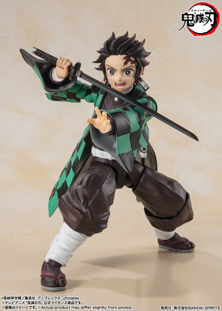 Figura Tanjiro Kamado - Demon Slayer - S.H.Figuarts - Bandai