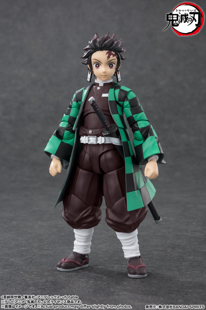 Figura Tanjiro Kamado - Demon Slayer - S.H.Figuarts - Bandai