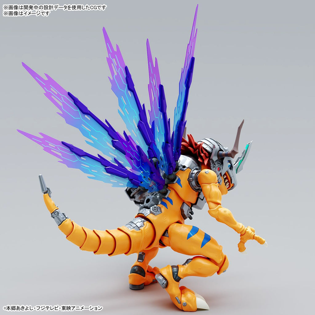 Figura Model Kit Metalgreymon Vaccine - Digimon Adventure - Rise Standard - Bandai