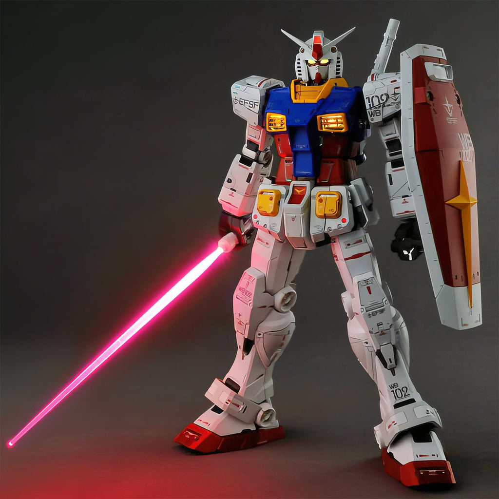 Figura Model Kit RX-78-2 Gundam – Mobile Suit Gundam – PG Unleashed 1/60 – Bandai