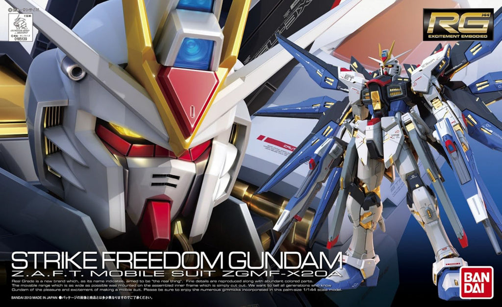 ZGMF-X20A Strike Freedom Gundam - Gundam - RG 1/144 - Bandai