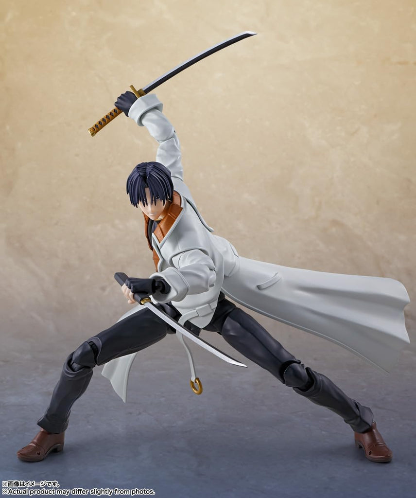 Figura Aoshi Shinomori - Rurouni Kenshin - S.H.Figuarts - Bandai