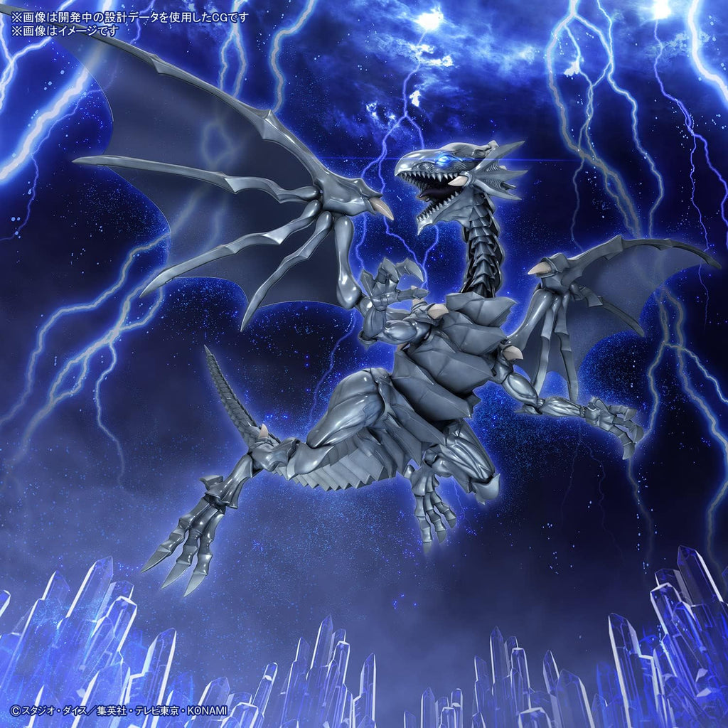 Figura Model Kit Blue-Eyes White Dragon - Yu-Gi-Oh! - Rise Standard Amplified - Bandai