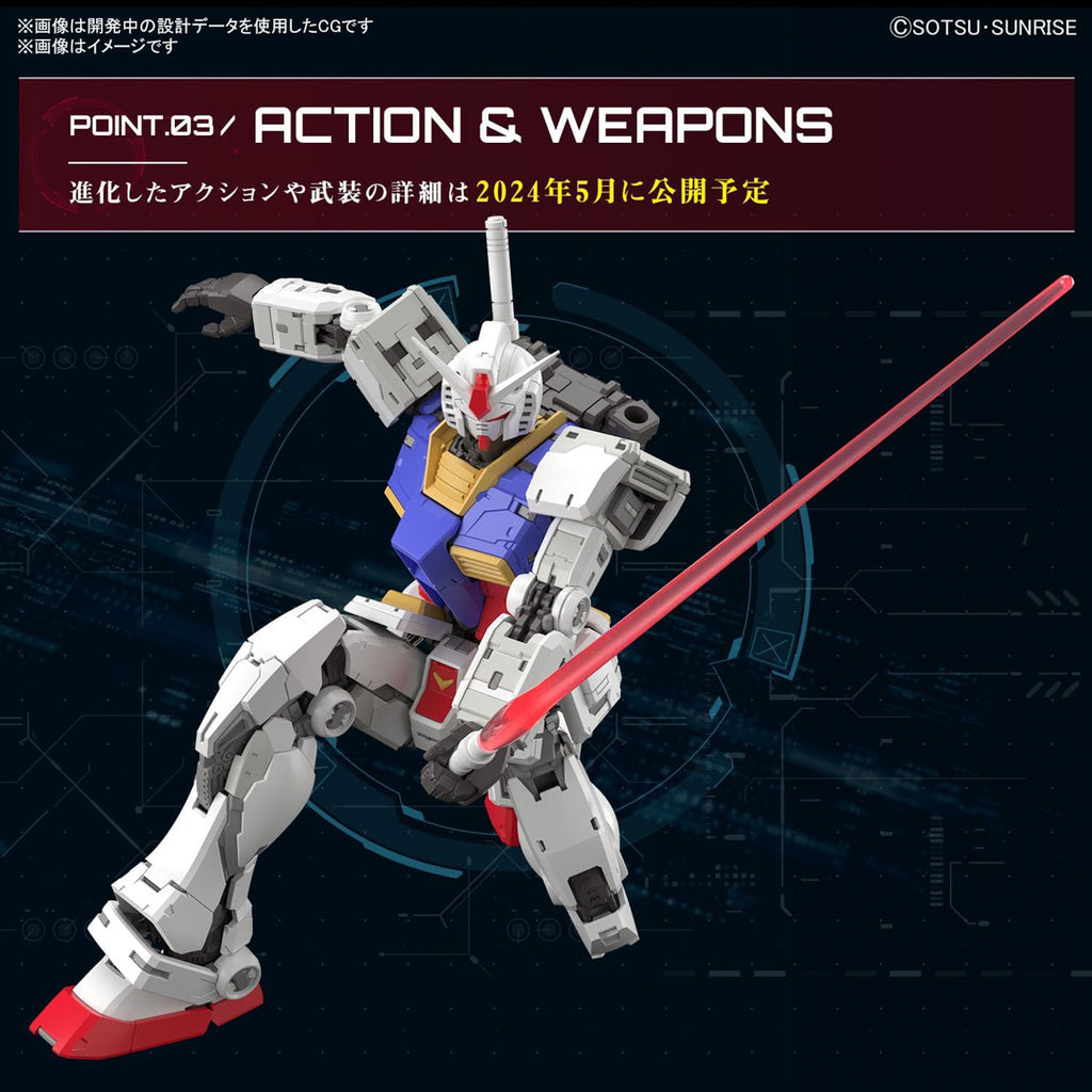 RX-78-2 Gundam Ver. 2.0 - Gundam - RG 1/144 - Bandai