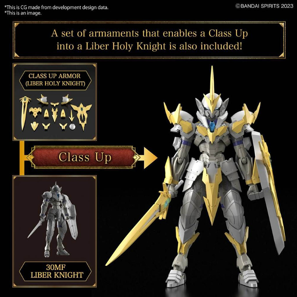Figura Model Kit Liber Holy Knight - 30 Minutes Fantasy - Bandai