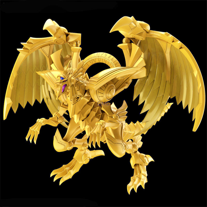 Figura Model Kit The Winged Dragon of Ra (Egyptian God) – Yu-Gi-Oh! – Rise Standard Amplified – Bandai