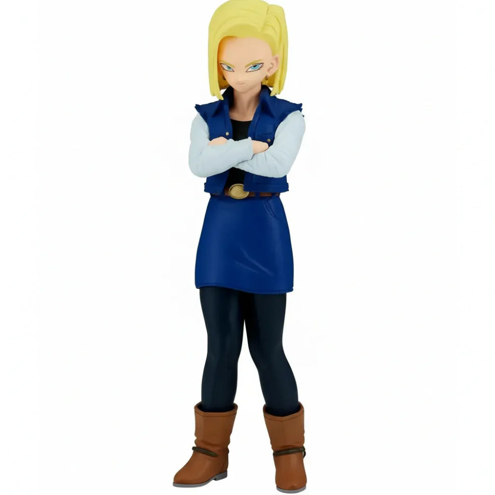Figura Android 18 – Dragon Ball Z – Solid Edge Works – Banpresto