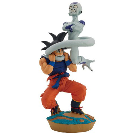 Estátua Son Goku vs Frieza (Dragon History) – Dragon Ball – Ichibansho – Banpresto