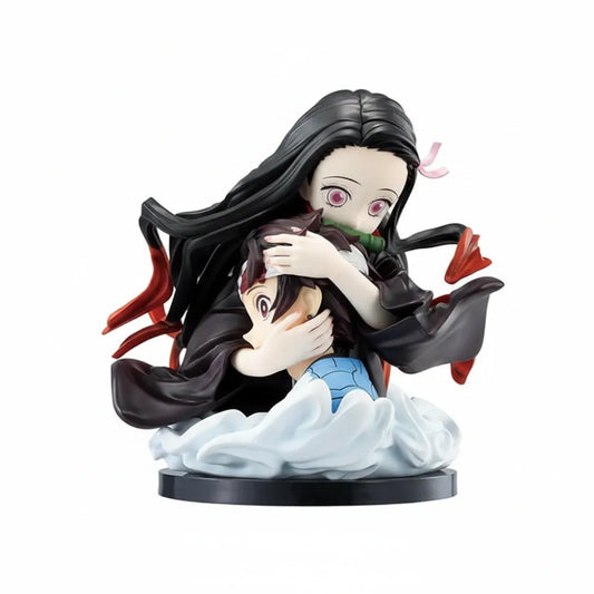 Estátua Tanjiro Kamado & Nezuko Kamado Artscale Memoria (Locus) – Demon Slayer: Kimetsu no Yaiba – Ichibansho – Banpresto