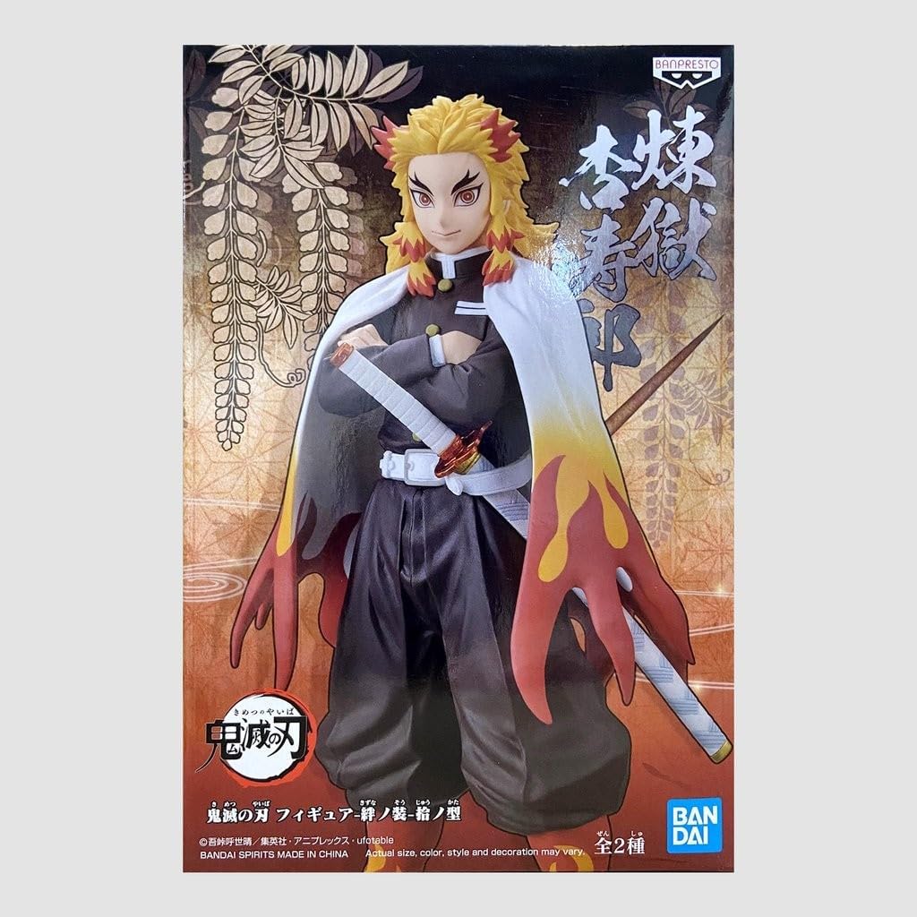 Estátua Kyojuro Rengoku – Demon Slayer: Kimetsu no Yaiba – Figure EX – Banpresto