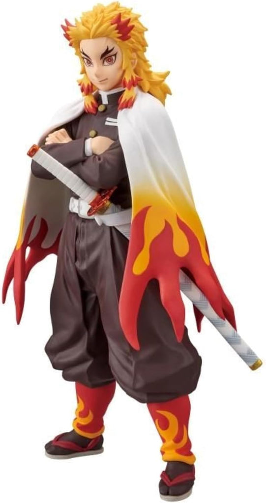 Estátua Kyojuro Rengoku – Demon Slayer: Kimetsu no Yaiba – Figure EX – Banpresto