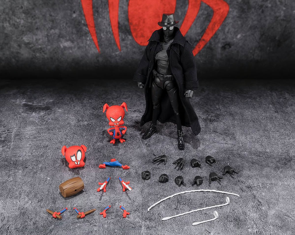 Figura Spider-Man Noir & Spider-Ham (Across the Spider-Verse) – Marvel – S.H.Figuarts – Bandai