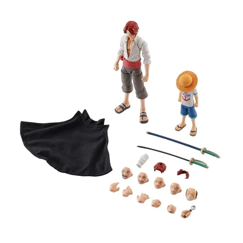 Figura Shanks & Monkey·D·Luffy - Kid Era - One Piece - S.H.Figuarts - Bandai